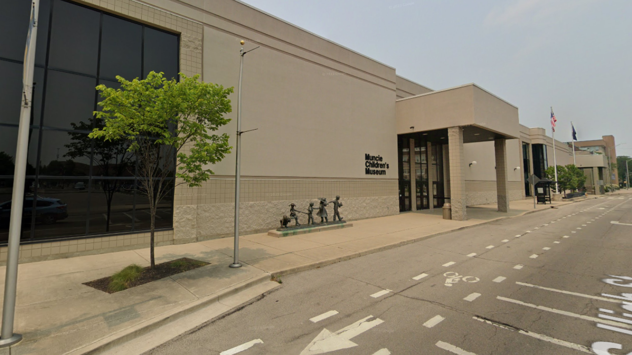 Outside view of Muncie Children's Museum Muncie, IN