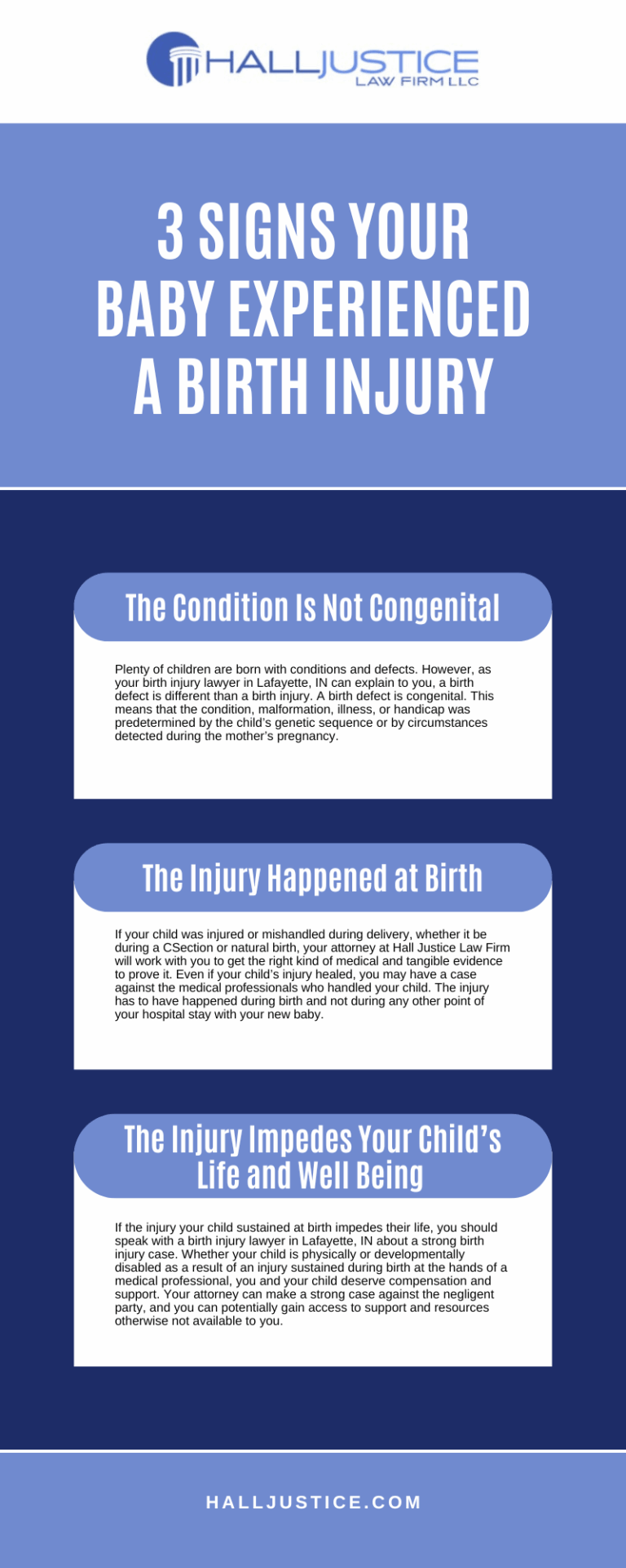 birth injury lawyer Lafayette, IN Infographic